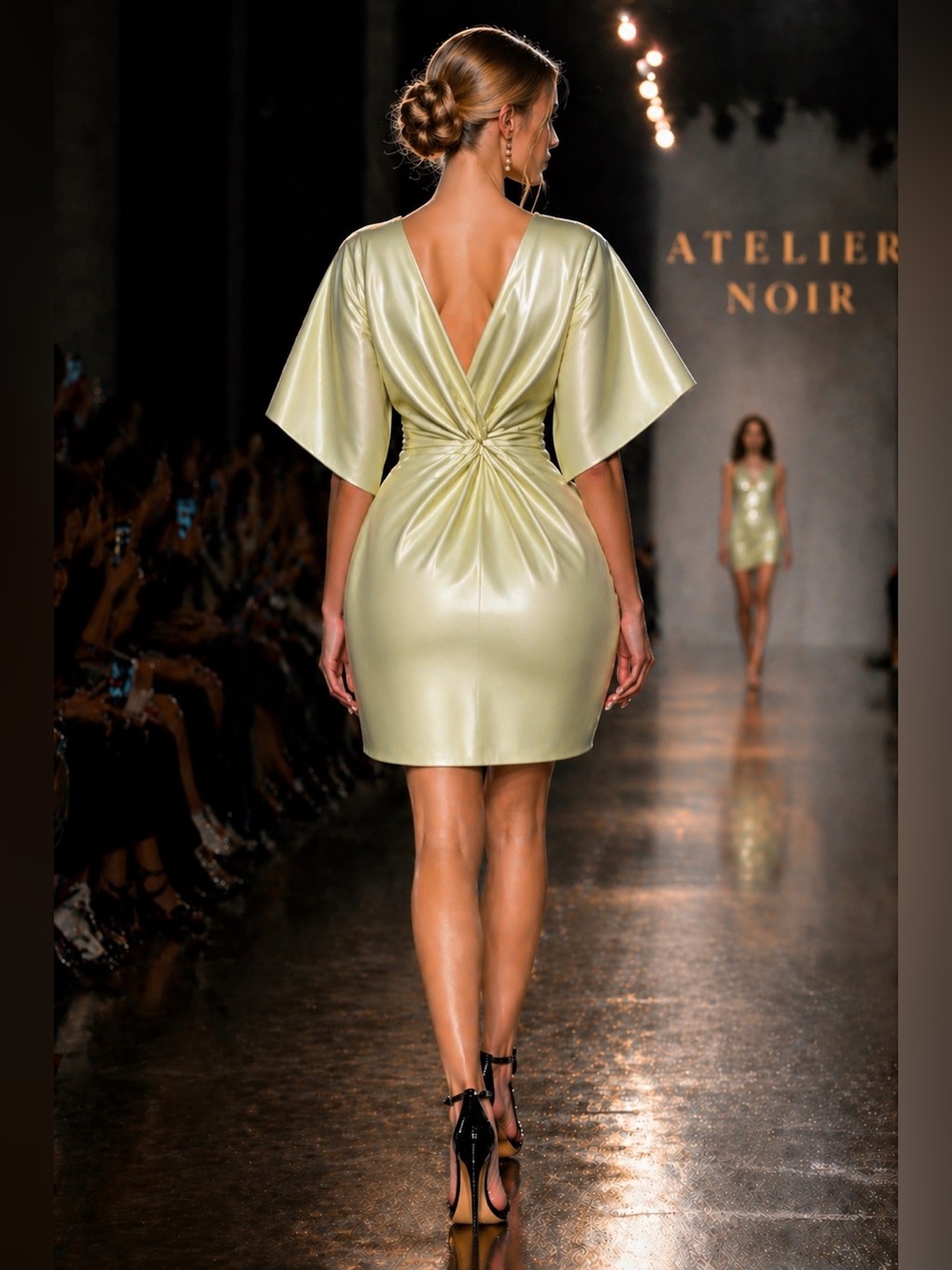 Rafael Cennamo Couture runway 2013 Sculptural Cocktail Dress / Evening Dress - Picture 2 of 8